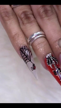 My New Halloween Nails ‍
