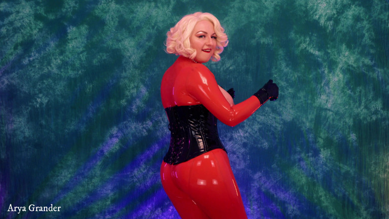 Arya Grander: Latex JOI ve francouzštině!