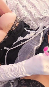 Das Sexy Solo Des Französischen Zimmermädchens Nicole