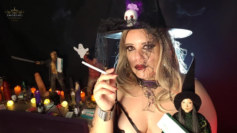 Lilli Cukierek Cox: Deusa fumante Lilli - compilação de fetiche por fumar