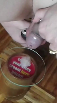 Banci dalam kesucian memerah prostatnya dan mengumpul air mani