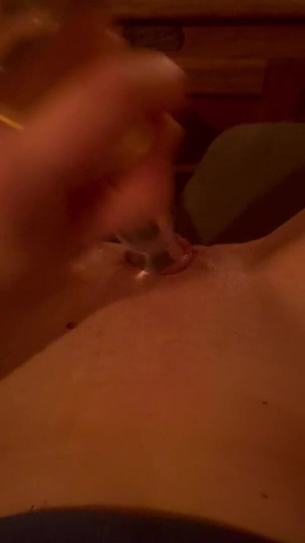 Mandi Pearl: Pizdă umedă blondă cu vibrator