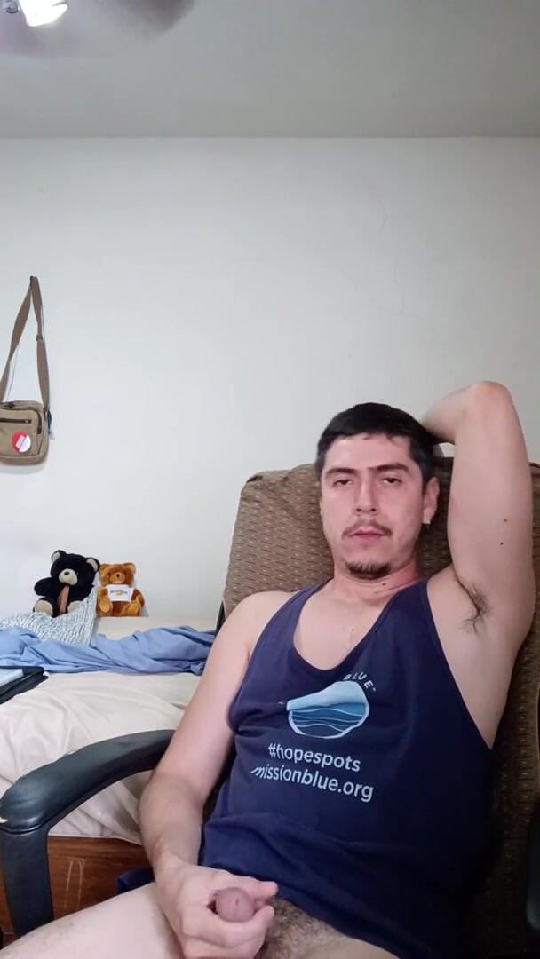 Tabasco Jake: Chico guapo jugando con polla y semen