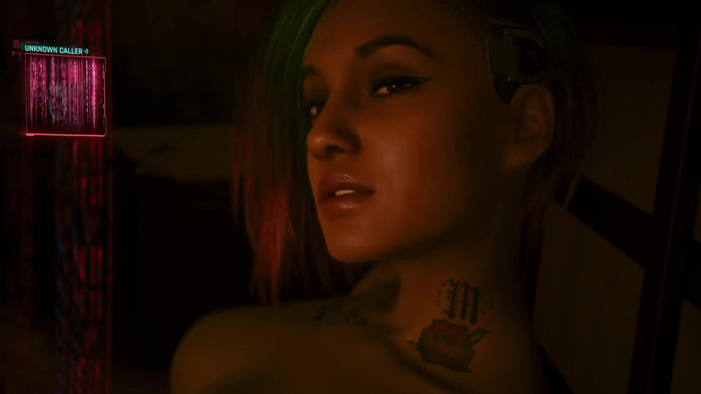 LewdArcade: Cyberpunk 2077 Judy - scenă sexuală - Joc porno cu scenă de piramidă