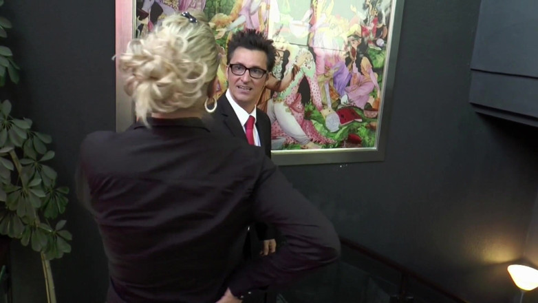 Italian Vintage Porn: Mamă sexy secretară bombă savurează sexul anal