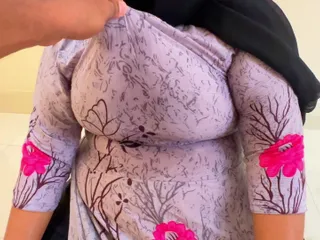 Unexpected Dirty Sex with Arabian Beauty Big Ass & Huge Boobs Maid While She Cleans - Cum Unlimited