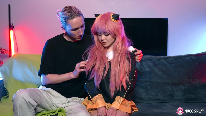 Nu Cosplay: Petite Anime Slut Rebecca Nikson Fucked by Boy with Big...