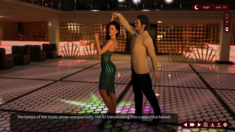 Dirty GamesXxX: Whispers of Desire: Husband Watches His Wife Dance with Their...