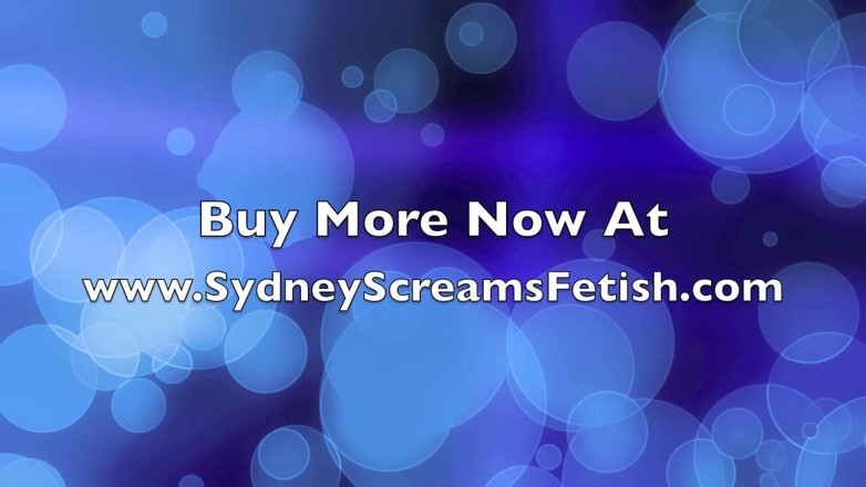 Sydney screams fetish: Twoja żona nawet poddaje się moim stopom