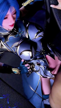 The Pixel Temptress: Big Boobs Awaken - 3D Animation Hentai
