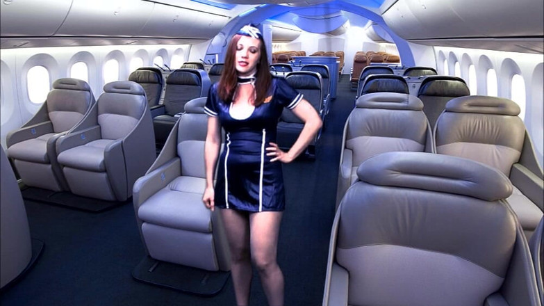 Evangelines Fetish: 空中での屈辱