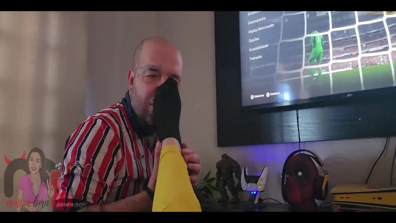 Monica Lima: 別の男が役に立たない寝取られを精液で満たしたので、私のマンコをきれいにしてください