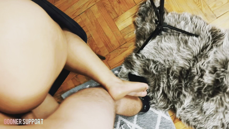 Gooner Support by Gabe Strong: După întâlnire - sex pasional cu frumoasa femeie mare și frumoasă Rosina Lux