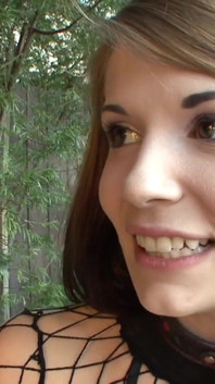 Two teen lesbian freaks pleasure each other on the couch