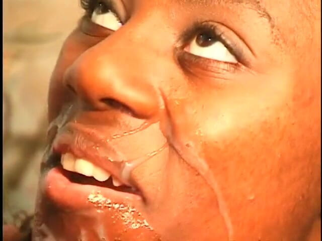 CBD Media Interracial: Busty African cheerleader gets her teen pussy fucked hard by...