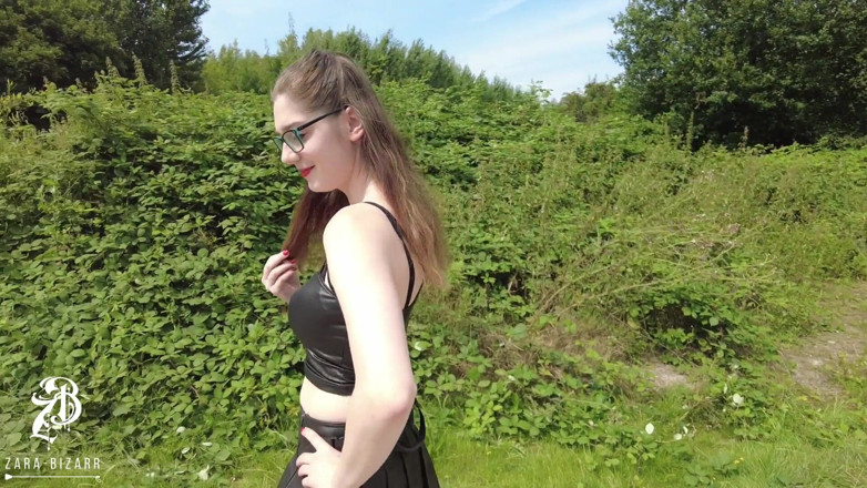 Zara Bizarr: Caught! Controlled to orgasm in a pedal boat!