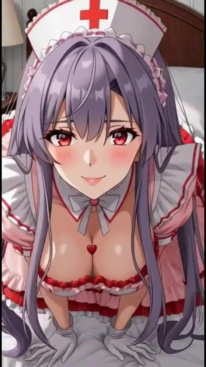 Hot girl dancing: 170. Gorąca pielęgniarka anime w animacji Ai sypialni