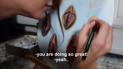 Ghomestory: Aroused by an erotic picture and fucked the artist!