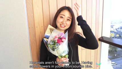 Tenshigao: Ai Okamoto è la nostra studentessa infermiera vestita con un'uniforme infermiera...