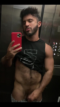 Delicious straw in the elevator…