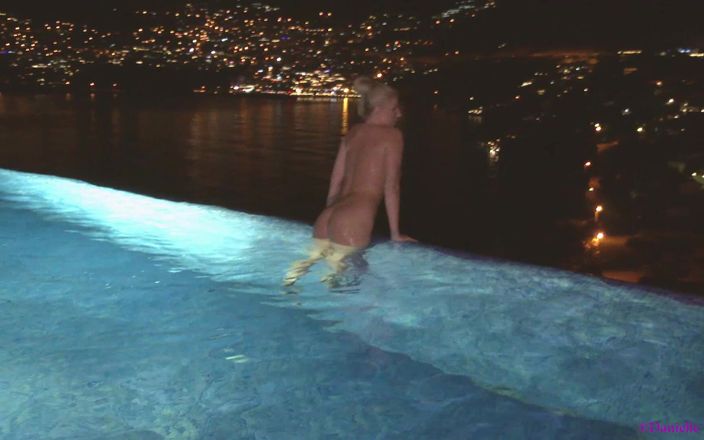 Danielle Maye: Late Night Skinny Dip with a View