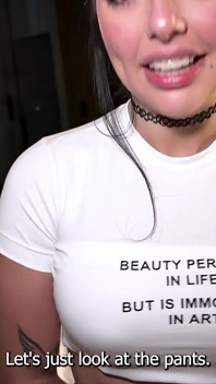 My Stepbrother Rips My Jeans to Have Sex with Me Without a Condom in Front of His Girlfriend - Iris Rodriguez & Danner Mendez