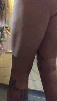 Epic View of My Ass and Bush in Your Face as I Do Naked Deep Cleaning in My Bathroom!