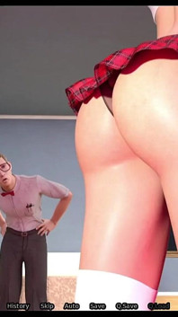Sexbot - Profesoară sexy cu țâțe mari îl seduce pe tipul norocos, profesoara de sex țâțoasă vrea să le fută - cele mai fierbinți momente de joc