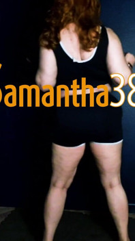 Sexy BBW Sam38g Shaking Assets in Gym Wear