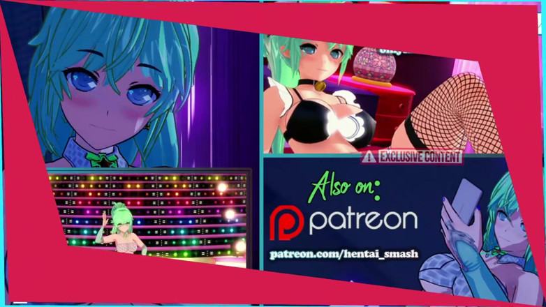 Hentai Smash: Fingering Barbara on the bed from your POV before giving...