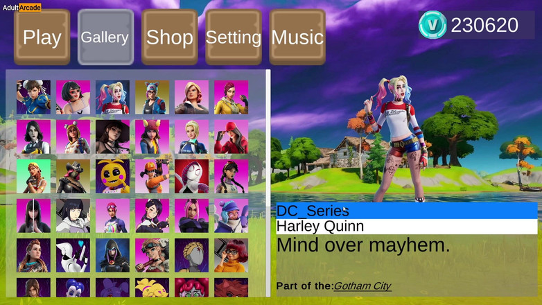 LewdArcade: Forthub Sex Scene Gallery Collection Part 02 - Fortnite Parody Porn Game...