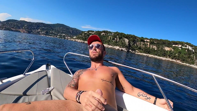 Ridley Dovarez | Gaysight: Mathieu Ferhati lets his big cock get some air on...