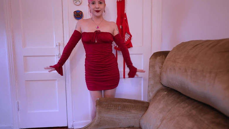 lilredvelvettt: Weihnachten cuckolding und Keyholding