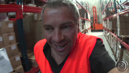 Erotic Planet X: Antinia meets 2 guys in the warehouse