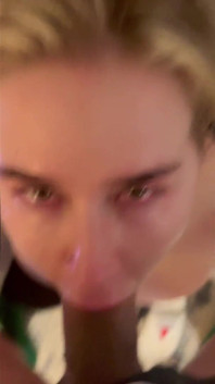 POV Blow Job with Cumshot