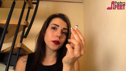 Smokin Fetish: She loves her new high heels
