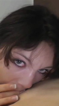 Amateur Babe From France Showing Her Cock Sucking and Riding Skills