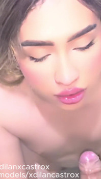 Trans Sucks My Dick with His Dilated Gay Anus and Makes Me Cum Inside Him