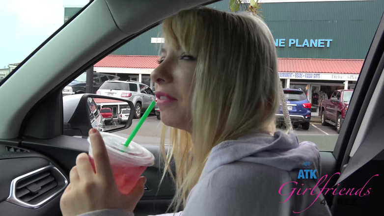 ATK Fans (Girlfriends): Kenzie playing with her pussy and getting hot in the...