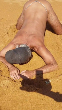 Ladysilva Hot Ass on the Beach, Go Fuck Me