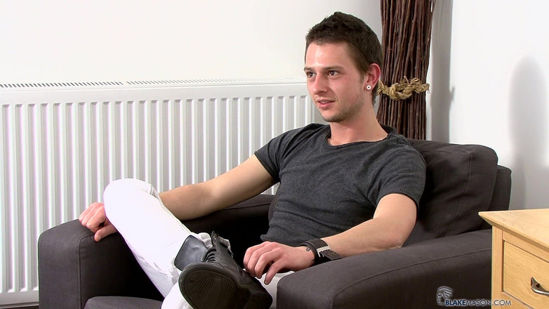 Blake Mason: New Guy Caleb Strokes It