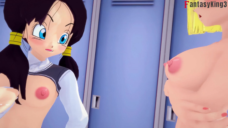 Fantasy king: Videl Hampir Mendapati Gohan Berkongkek dengan Android 21 - Siri zex naga
