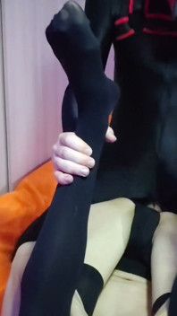 Puppy Gets Playful with Barely Legal Twink Haru