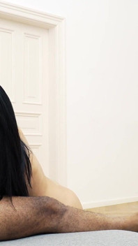 Lady dee gioco interrazziale prepuzio e pompino