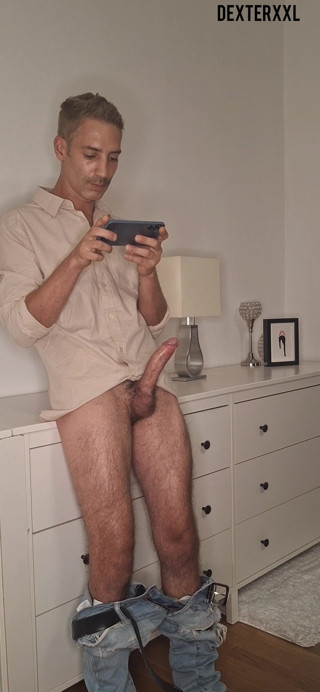Dexterxxlfun: Thomas Big Dick. Sexy Skinny Fuck Chubby Stepdaddy Ass