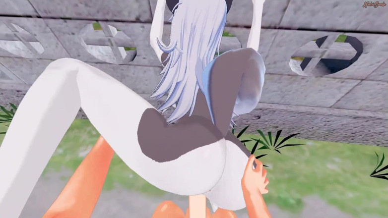 Hentai Smash: POV fucking Loona doggystyle against a wall until she orgasms -...