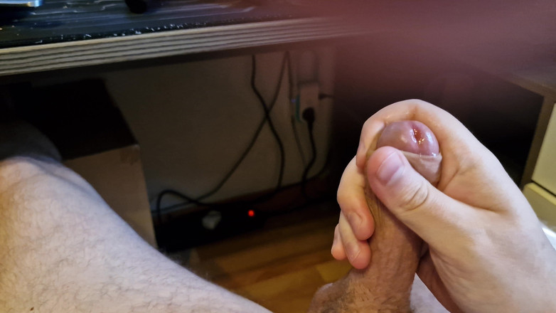 Philzstift: Дрочу мой необрезанный член, играю с моей прелестной плотью и предэякулятором