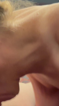 Mature Wife Sucking the Nut Out of Friends Dick and Swallowing