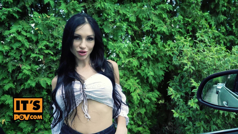 Its POV: Sudut pandangan pertama - pelacur Rusia yang bertetek besar Sasha Rose...
