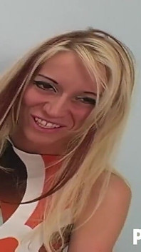 Big Boobs Blonde Babe Rides the Sybian to Sexual Orgasm